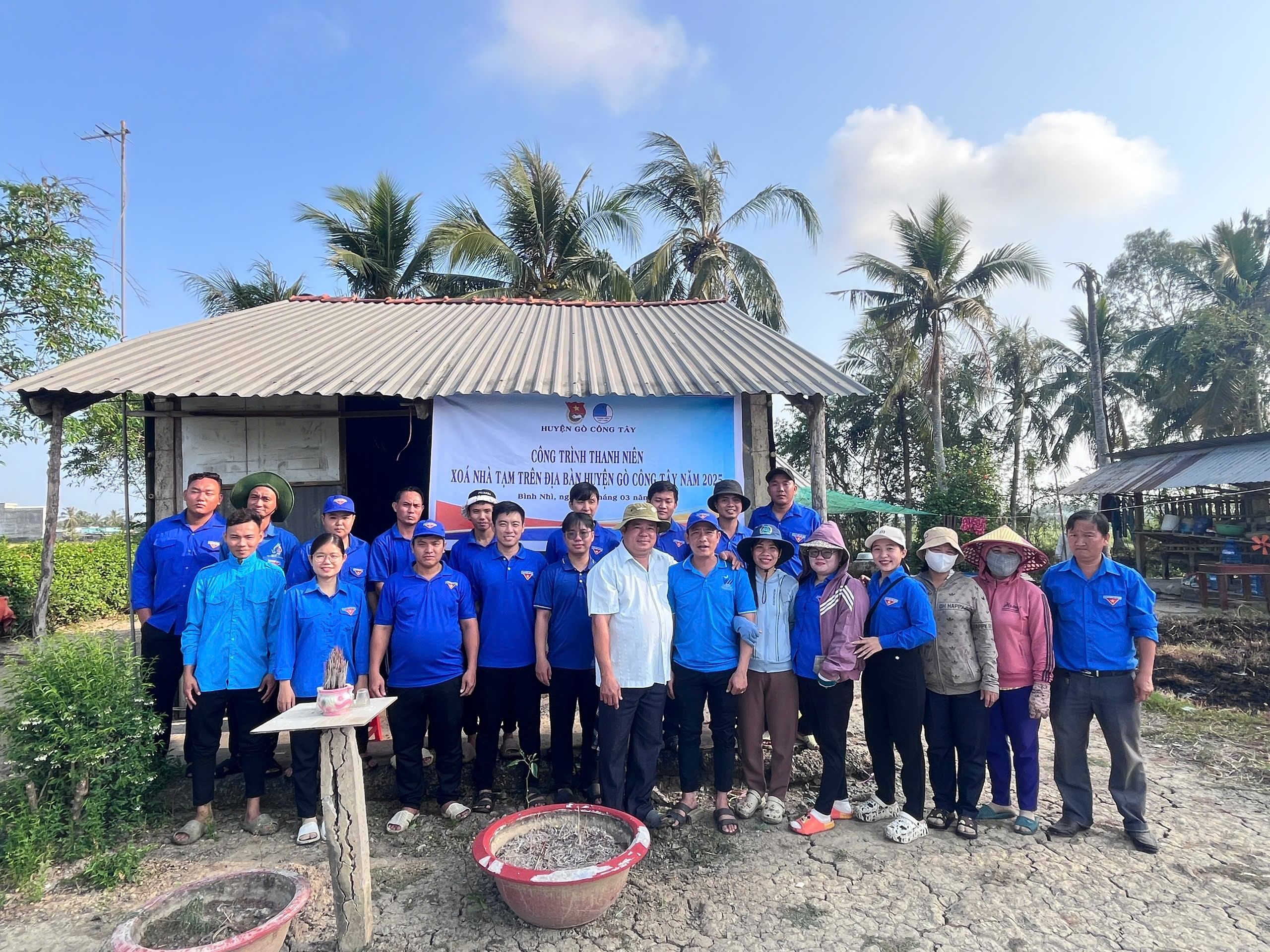 Bình Nhì Khởi công chương trình "Xóa nhà tạm, nhà dột nát" năm 2025